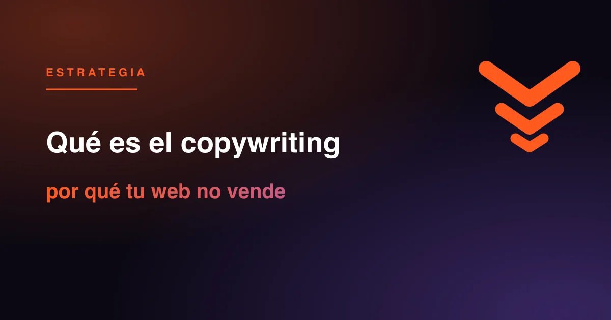 Qué es el copywriting, cómo se aplica a la web de una pyme y las señales de que los textos actuales te están haciendo perder ventas.