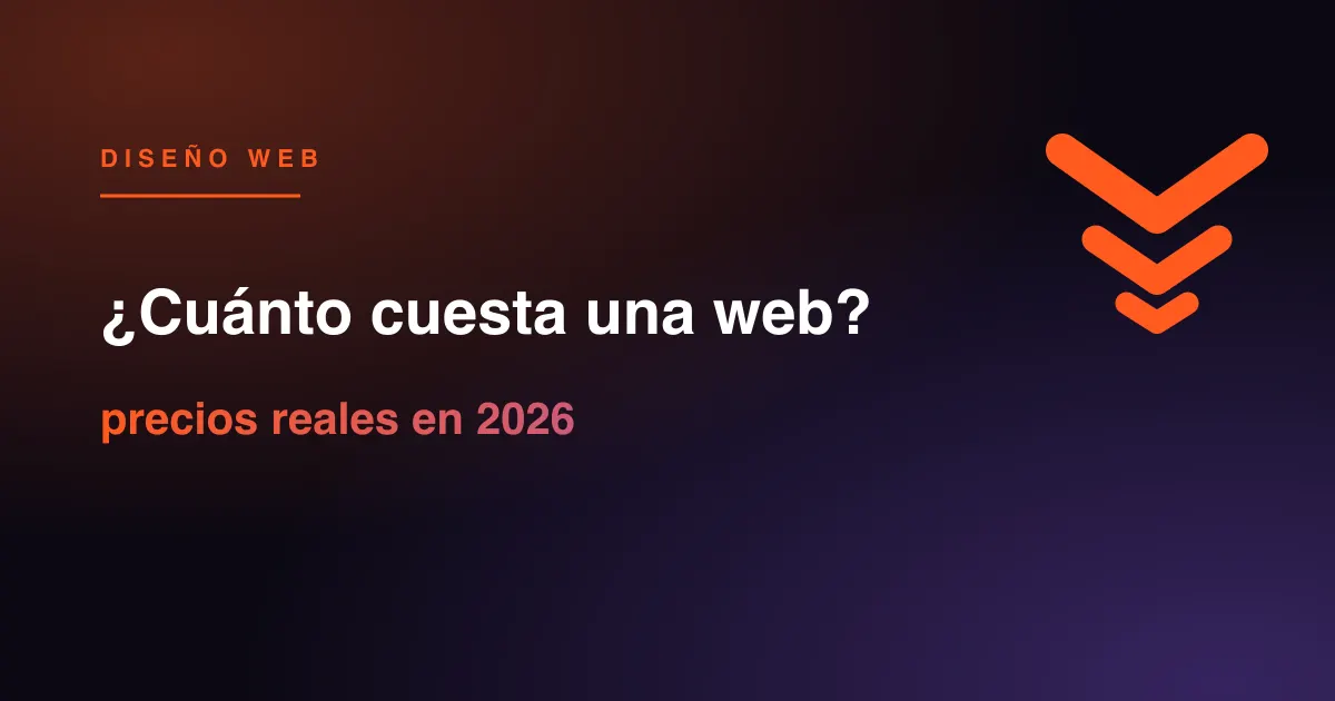 Rangos de precio reales para una web de pyme en España: plantilla, WordPress profesional o a medida, y los extras que nadie te cuenta al presupuestar.