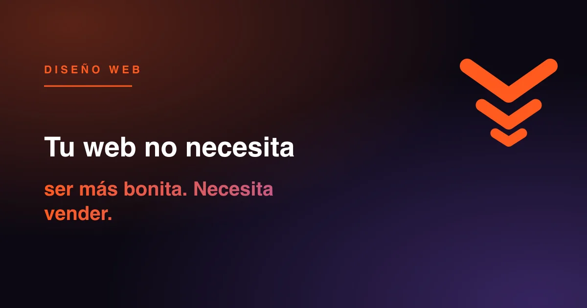 Un diseño espectacular que no convierte es un escaparate vacío. Te contamos qué cambia una web bonita por una web que vende, con ejemplos y datos.